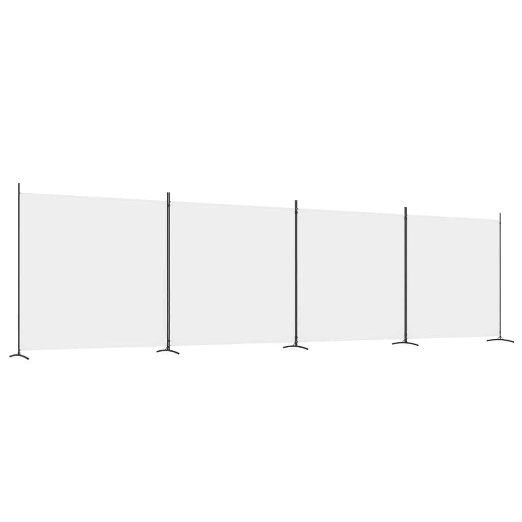 vidaXL Room Divider Folding Wall Partition Privacy Screen for Office Fabric-21