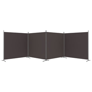 vidaXL Room Divider Folding Wall Partition Privacy Screen for Office Fabric-53