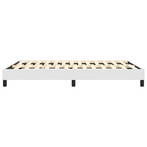 vidaXL Bed Frame Box Spring Platform Bed Mattress Foundation Faux Leather-7