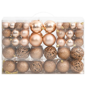 vidaXL Christmas Decoration Christmas Bauble Set Ball Ornament Polystyrene-15