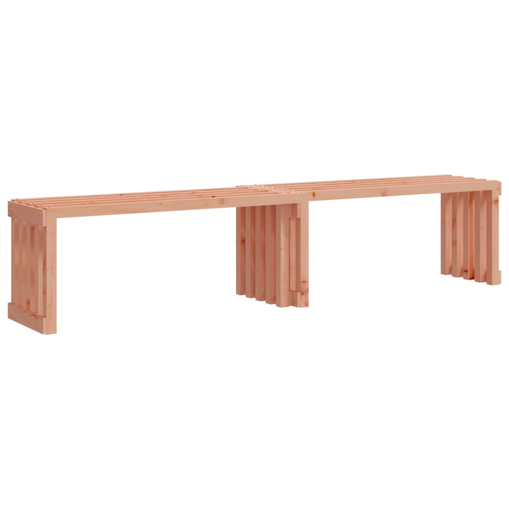 vidaXL Patio Bench Extendable Garden Bench Outdoor Seating Solid Wood Pine-0