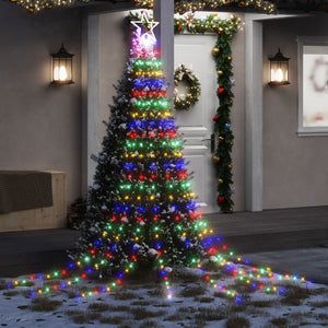 vidaXL Christmas Tree Light Waterfall Tree Light for Xmas Yard Party 320 LEDs-29