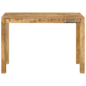 vidaXL Dining Table 43.3"x21.7"x29.9" Solid Wood Mango-1