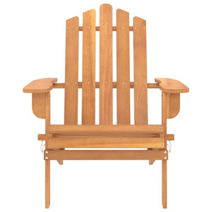 vidaXL Patio Adirondack Chairs 2 pcs Solid Wood Acacia-3