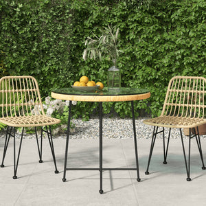 vidaXL Bistro Table Outdoor Side Table Garden Furniture for Porch Deck Steel-38