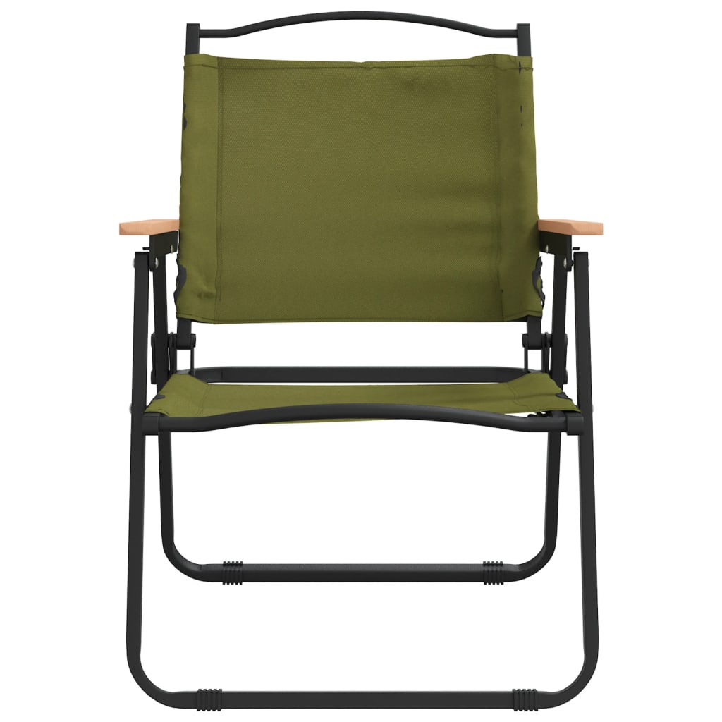 vidaXL Camping Chair 2 Pcs Outdoor Folding Camping Beach Chair Oxford Fabric-31