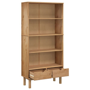 vidaXL Bookshelf Storage Cabinet Shelf for Home Office OTTA Solid Wood Pine-20