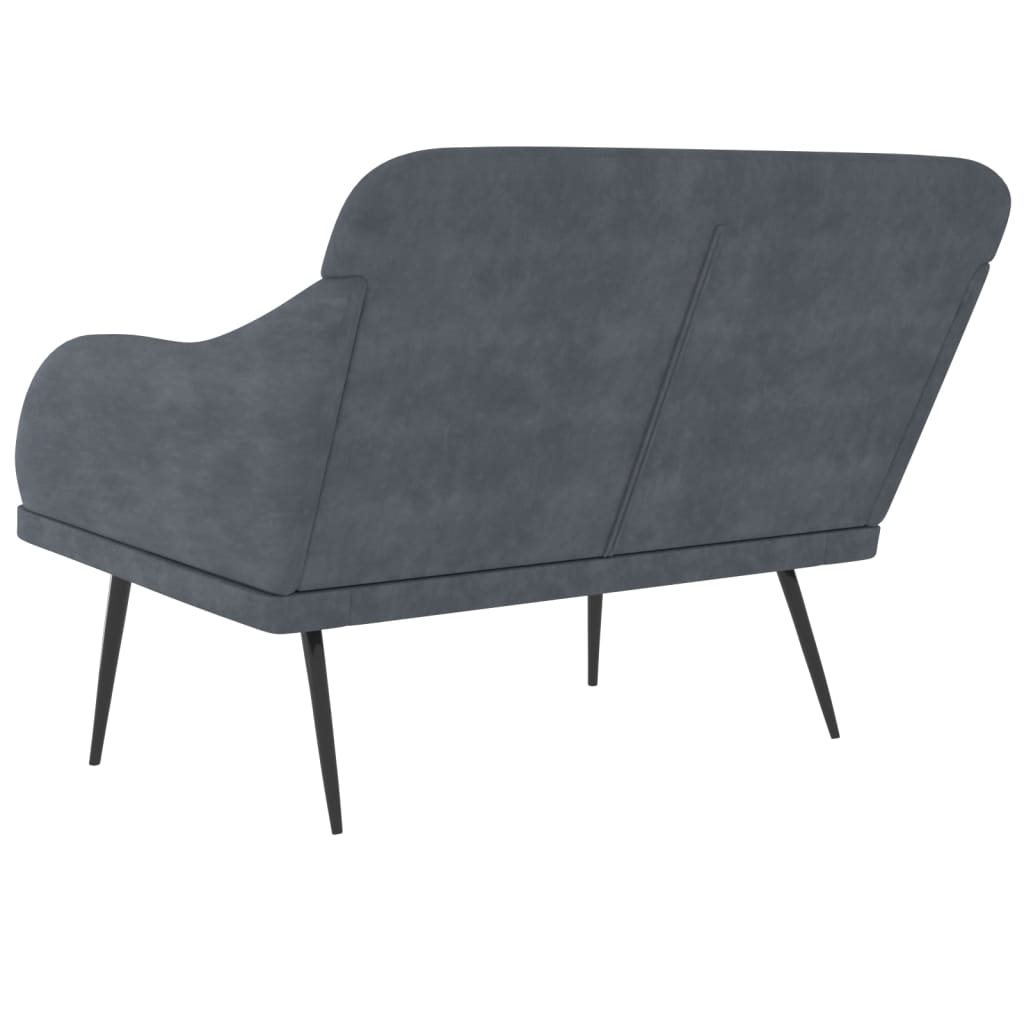 vidaXL Loveseat Upholstered Couch Bench with Armrests for Dining Room Velvet-14