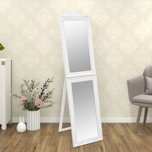 vidaXL Free-Standing Mirror Full Lenth Floor Mirror with Stand for Hallway-23