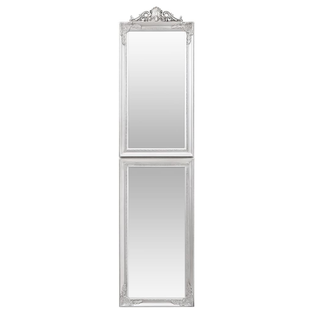 vidaXL Free-Standing Mirror Full Lenth Floor Mirror with Stand for Hallway-41