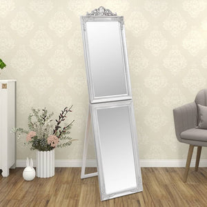 vidaXL Free-Standing Mirror Full Lenth Floor Mirror with Stand for Hallway-34