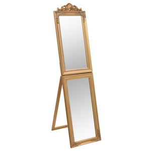 vidaXL Free-Standing Mirror Full Lenth Floor Mirror with Stand for Hallway-18