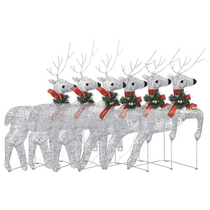 vidaXL Christmas Reindeers Decoration Christmas Lighting Display with LEDs-15