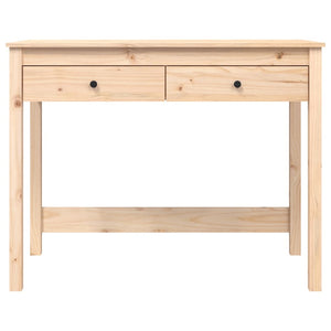 vidaXL Desk with Drawers Storage Computer Table Furniture Solid Wood Pine-14