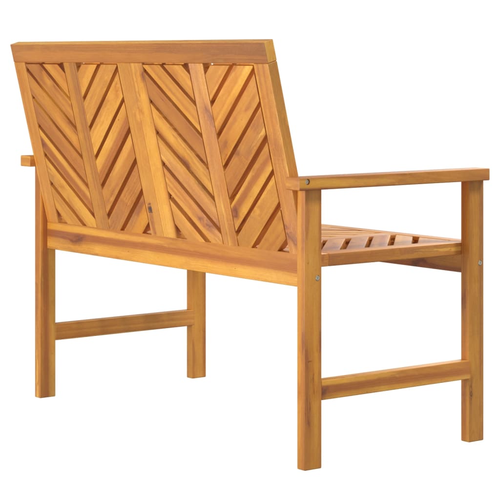 vidaXL Patio Bench 42.9" Solid Wood Acacia-3