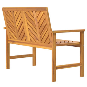 vidaXL Patio Bench 42.9" Solid Wood Acacia-3