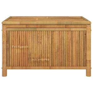 vidaXL Outdoor Storage Box Patio Furniture Garden Storage Chest Seat Bamboo-10