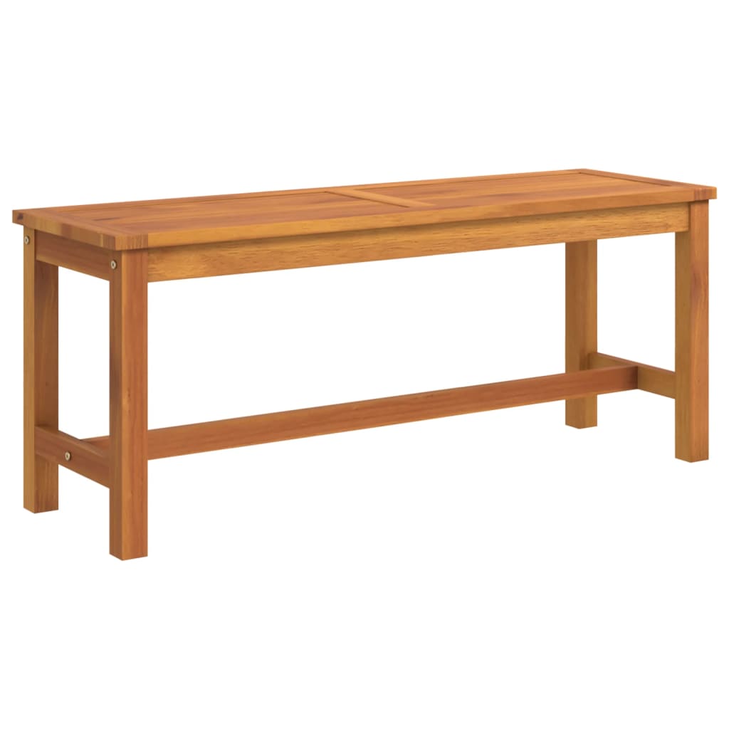 vidaXL Garden Bench Wooden Patio Park Bench Outdoor Seating Solid Wood Acacia-18