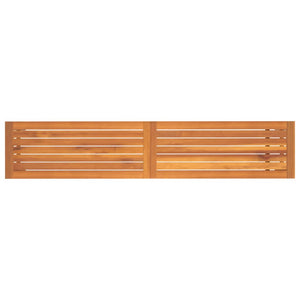 vidaXL Garden Bench Wooden Patio Park Bench Outdoor Seating Solid Wood Acacia-22