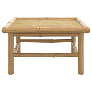 vidaXL Patio Table 25.6"x21.7"x11.8" Bamboo-2