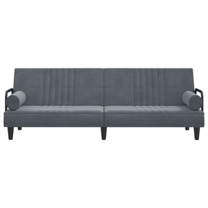 vidaXL Sofa Bed with Armrests Couch Recliner Loveseat Folding Daybed Velvet-24