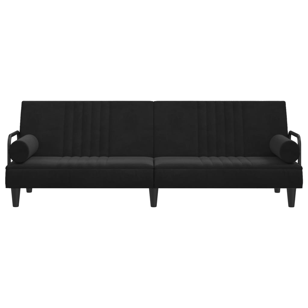 vidaXL Sofa Bed with Armrests Couch Recliner Loveseat Folding Daybed Velvet-18