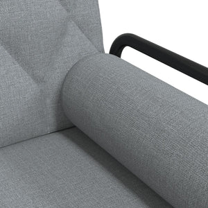 vidaXL Sofa Bed with Armrests Sleeper Sofa Loveseat Recliner Chair Fabric-8