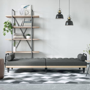 vidaXL Sofa Bed with Armrests Sleeper Sofa Loveseat Recliner Chair Fabric-56