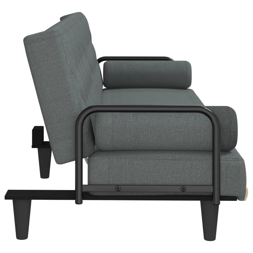 vidaXL Sofa Bed with Armrests Sleeper Sofa Loveseat Recliner Chair Fabric-2