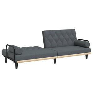 vidaXL Sofa Bed with Armrests Sleeper Sofa Loveseat Recliner Chair Fabric-16