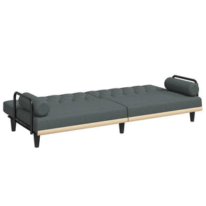 vidaXL Sofa Bed with Armrests Sleeper Sofa Loveseat Recliner Chair Fabric-57