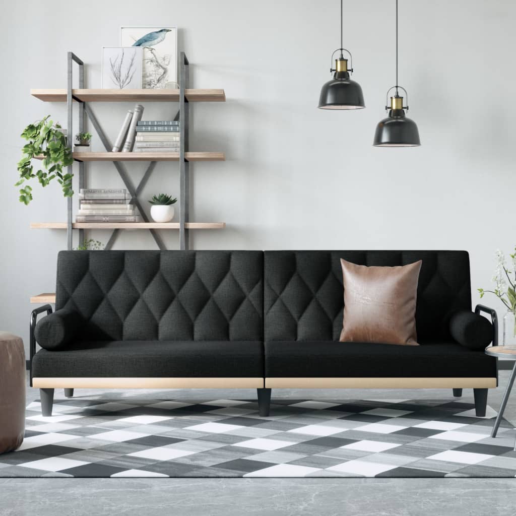 vidaXL Sofa Bed with Armrests Sleeper Sofa Loveseat Recliner Chair Fabric-10