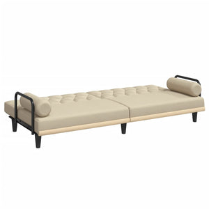 vidaXL Sofa Bed with Armrests Sleeper Sofa Loveseat Recliner Chair Fabric-39
