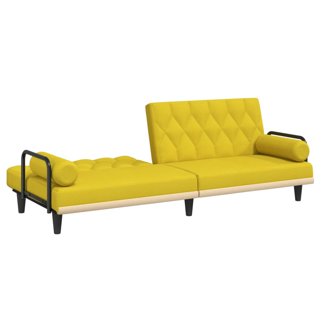 vidaXL Sofa Bed with Armrests Sleeper Sofa Loveseat Recliner Chair Fabric-58