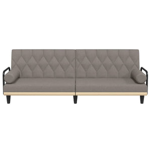 vidaXL Sofa Bed with Armrests Sleeper Sofa Loveseat Recliner Chair Fabric-5