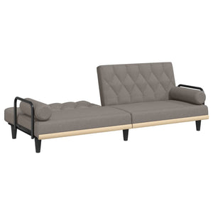 vidaXL Sofa Bed with Armrests Sleeper Sofa Loveseat Recliner Chair Fabric-26
