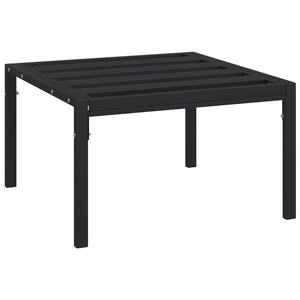 vidaXL Patio Furniture All-Weather Outdoor Metal Coffee Table for Garden Steel-4