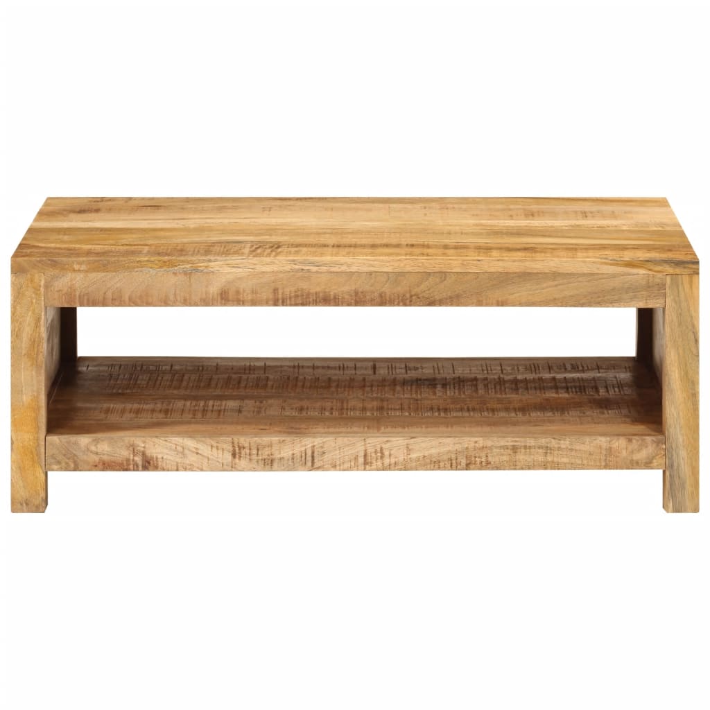 vidaXL Coffee Table 31.5"x21.7"x11.8" Solid Wood Mango-0