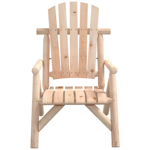 vidaXL Patio Chair 26.8"x33.9"x40.6" Solid Wood Spruce-1