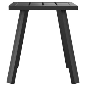 vidaXL Patio Table Anthracite 13.4"x13.4"x15" Steel-1