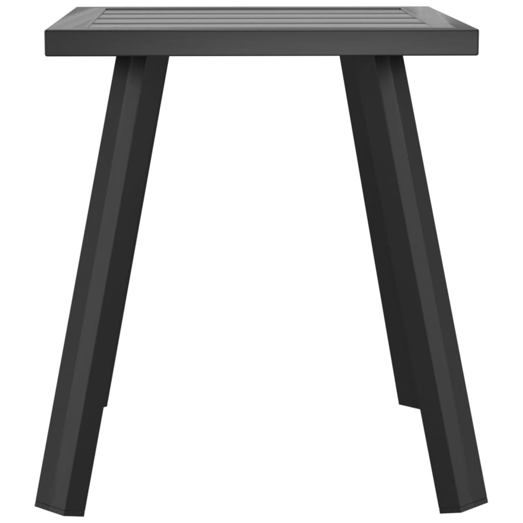 vidaXL Patio Table Anthracite 13.4"x13.4"x15" Steel-2