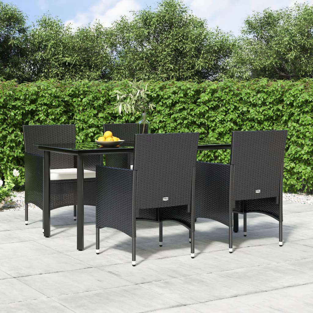 vidaXL Patio Dining Set Outdoor Dining Set Table and Chair Set for Garden-3