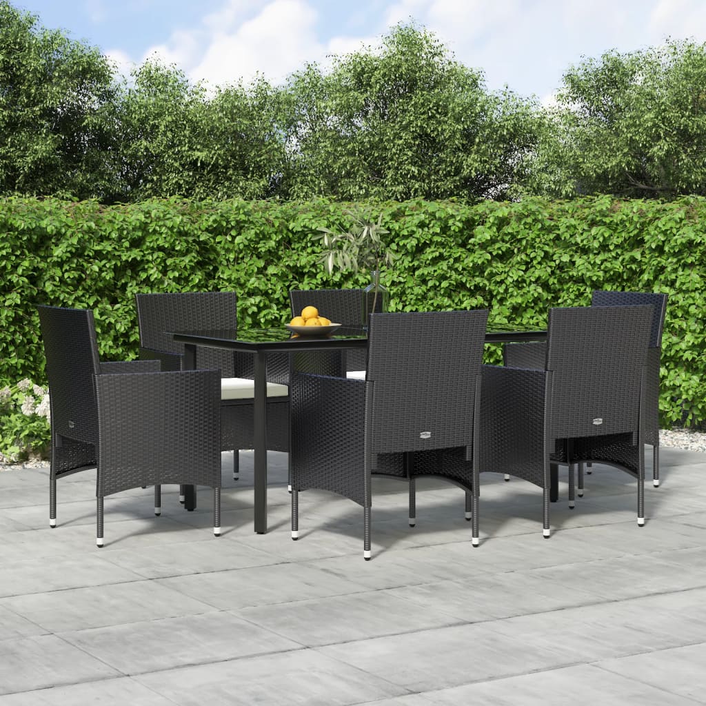 vidaXL Patio Dining Set Outdoor Dining Set Table and Chair Set for Garden-29