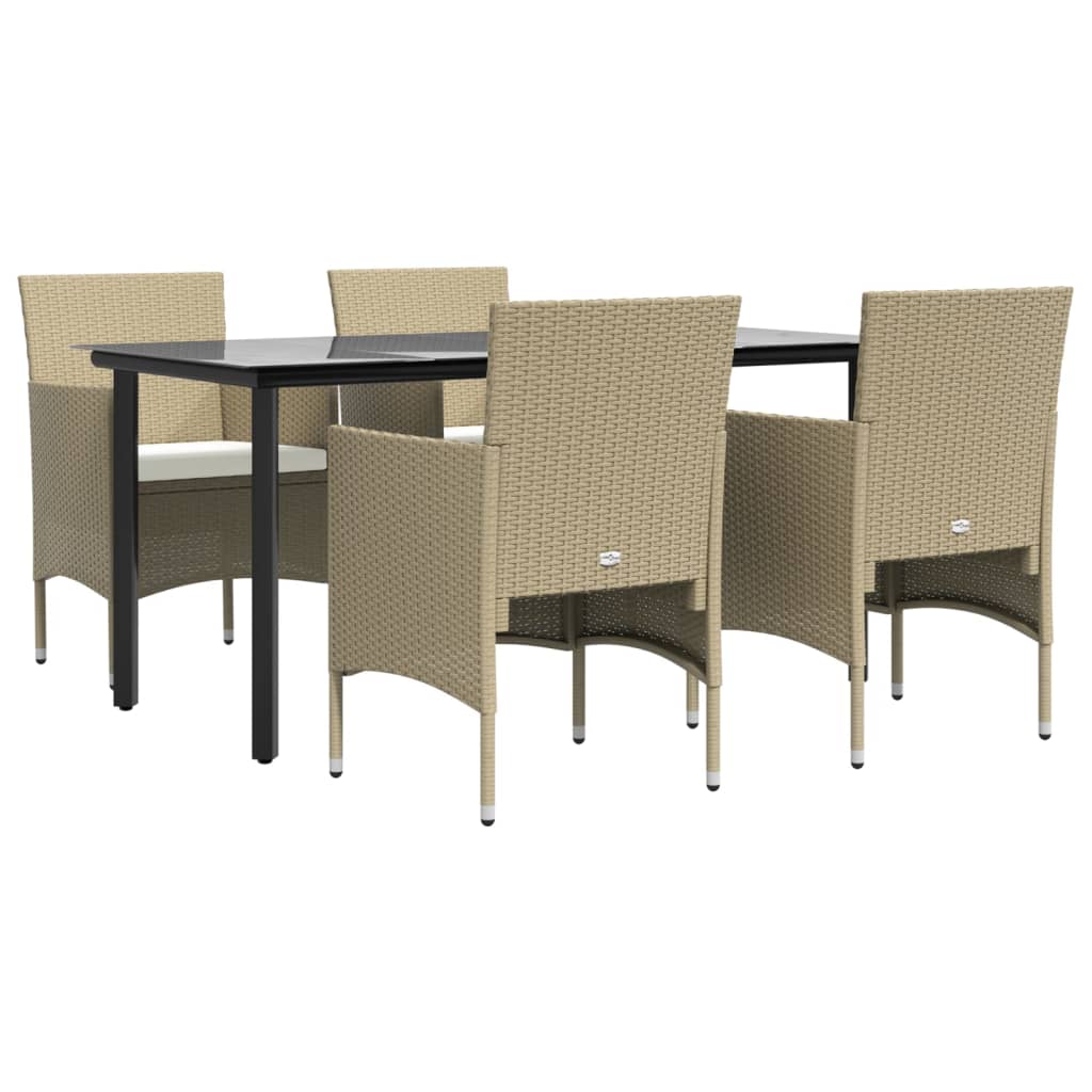 vidaXL Patio Dining Set Outdoor Dining Set Table and Chair Set for Garden-53