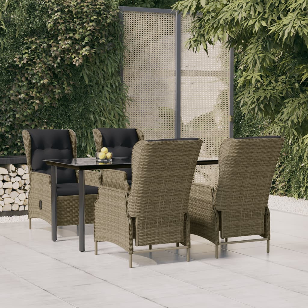 vidaXL Patio Dining Set Outdoor Dining Set Table and Chair Set for Garden-41