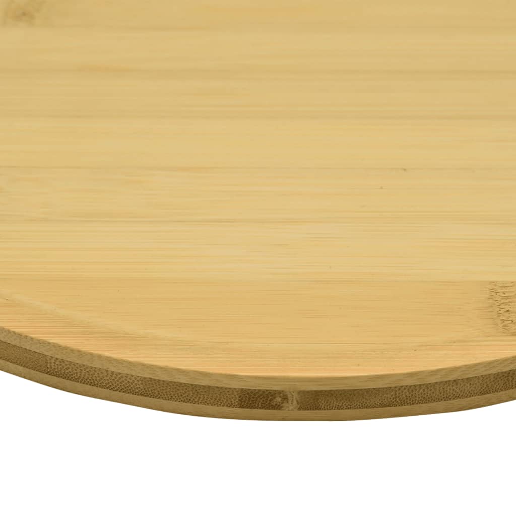 vidaXL Pizza Plates 4 pcs Ø12.6"x0.6" Bamboo-1