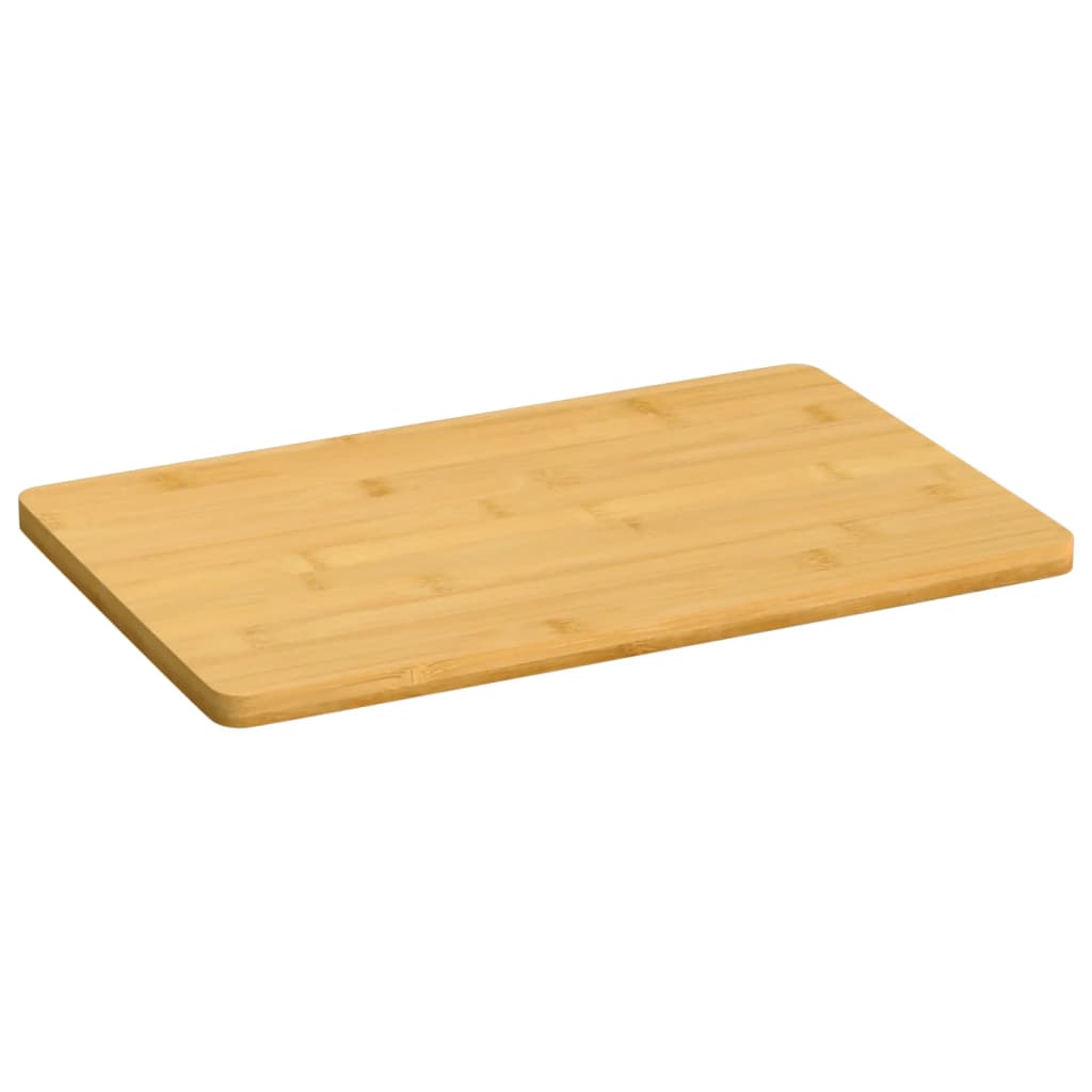 vidaXL Plate 6 Pcs Rectangular Breakfast Serving Plate for Kitchen Bamboo-1