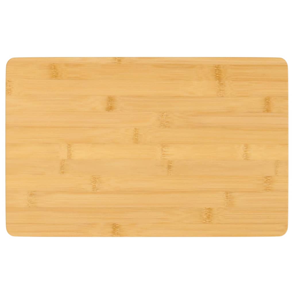 vidaXL Plate 6 Pcs Rectangular Breakfast Serving Plate for Kitchen Bamboo-7