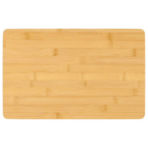 vidaXL Plate 6 Pcs Rectangular Breakfast Serving Plate for Kitchen Bamboo-7