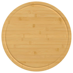 vidaXL Cutting Board Snack Cheese Board with Juice Groove for Kitchen Bamboo-19